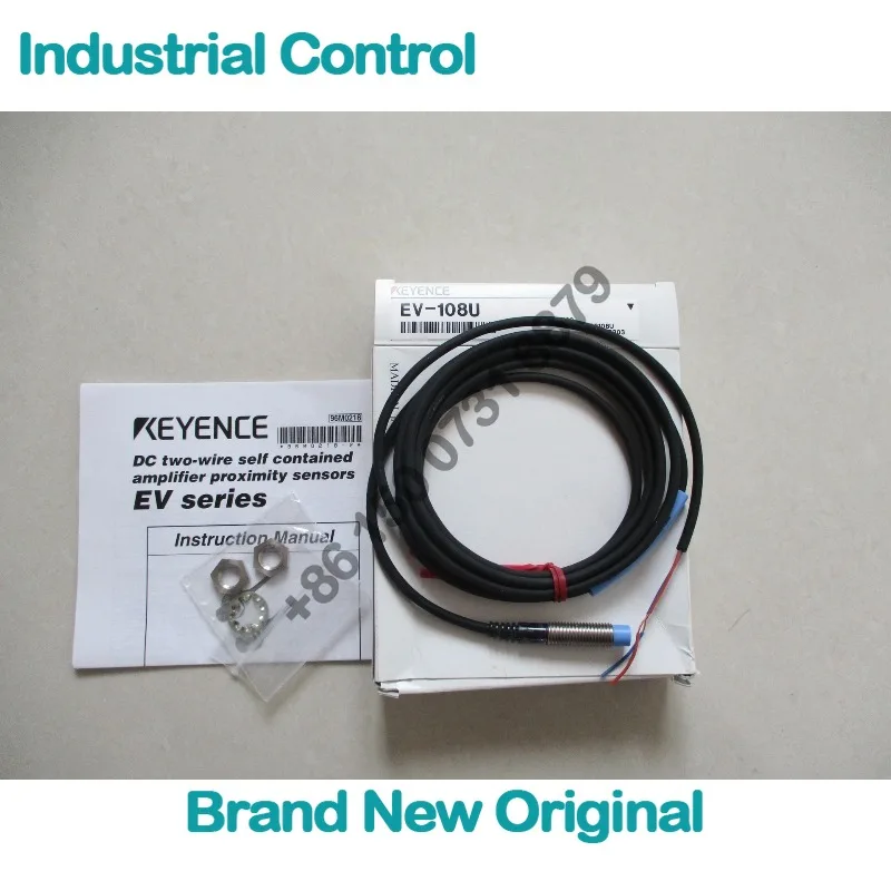 KEYENCE, EV-108U, Proximity Switch, Mini M8 Unshielded