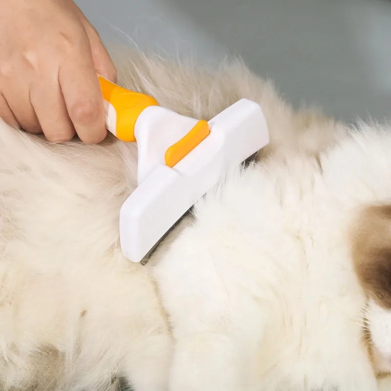 

Professional Pet Grooming Brush for Dogs Cats Large Animals Hair Remover Deshedding Tool Anti Lice Comb Knotting Detangler for