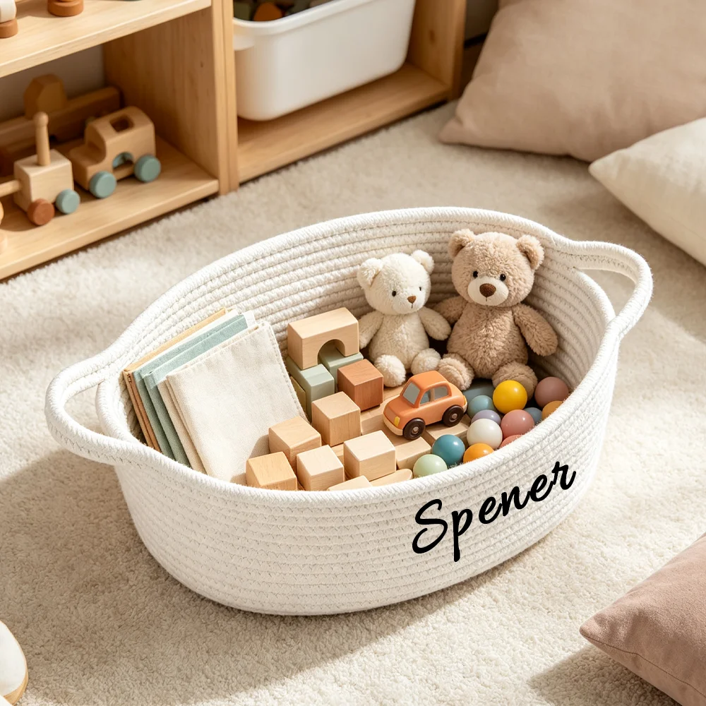 Personalized Kids Gift Basket - Baby Nursery Organiser ulasan dan harga