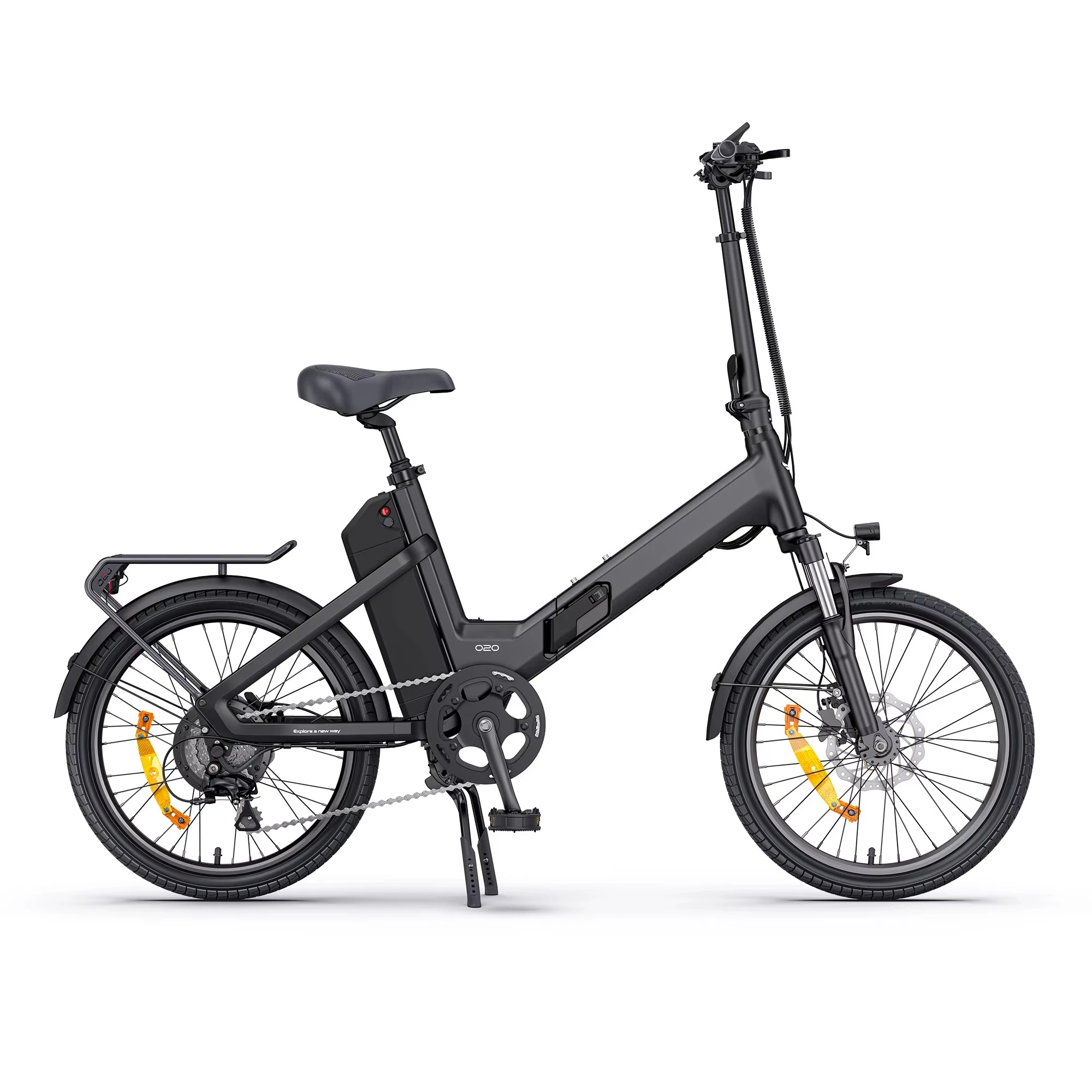 EU ITA Warehouse 20 Inch Fat Tire 48V 250W 15Ah Full Suspension Fatbike Hydraulic Brake Electric Foldable City Bike