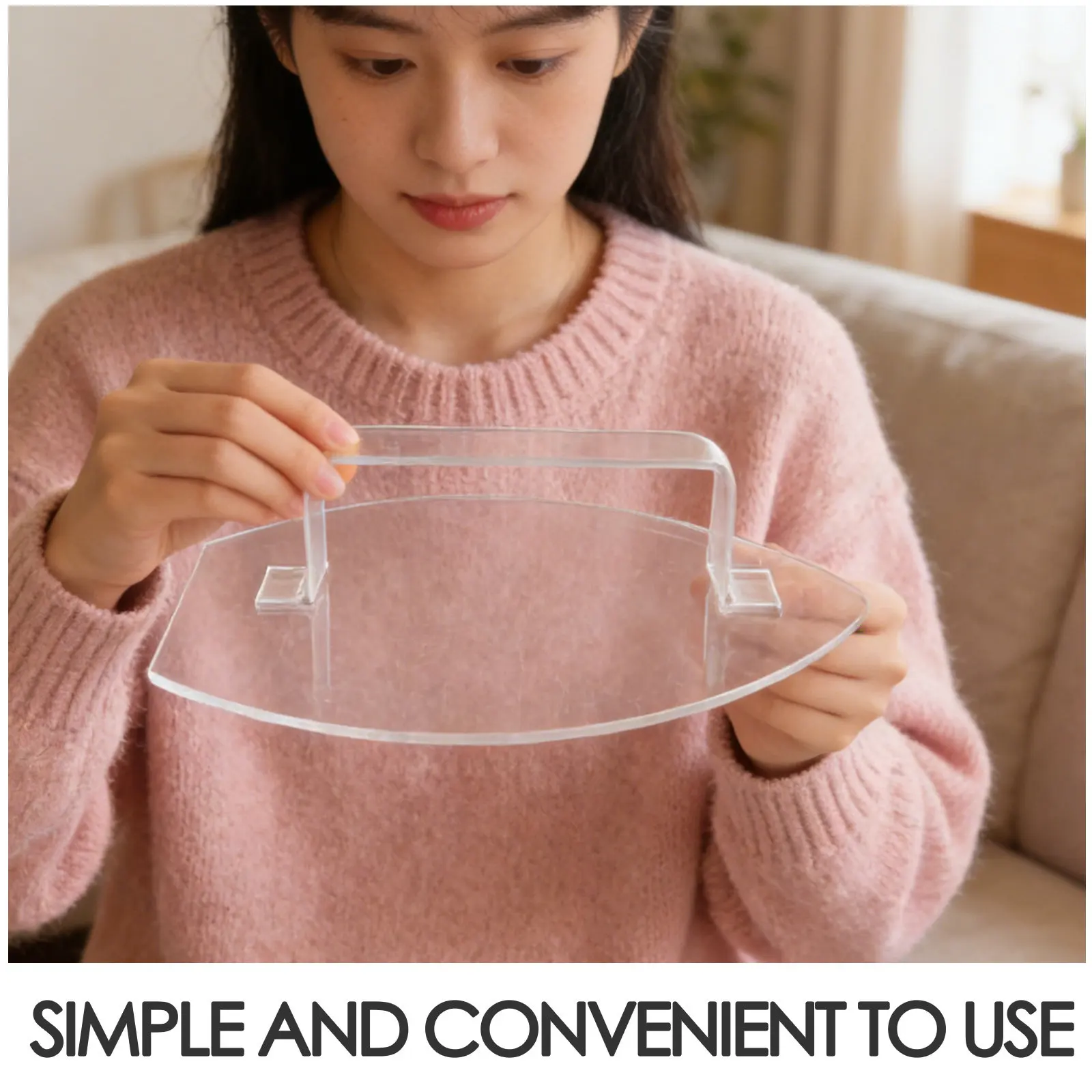 Computerized Flat Knitting Machine Sweater Piece Symmetry Checker Precision Garment Panel Dimension Measuring Ruler for Defect view 3