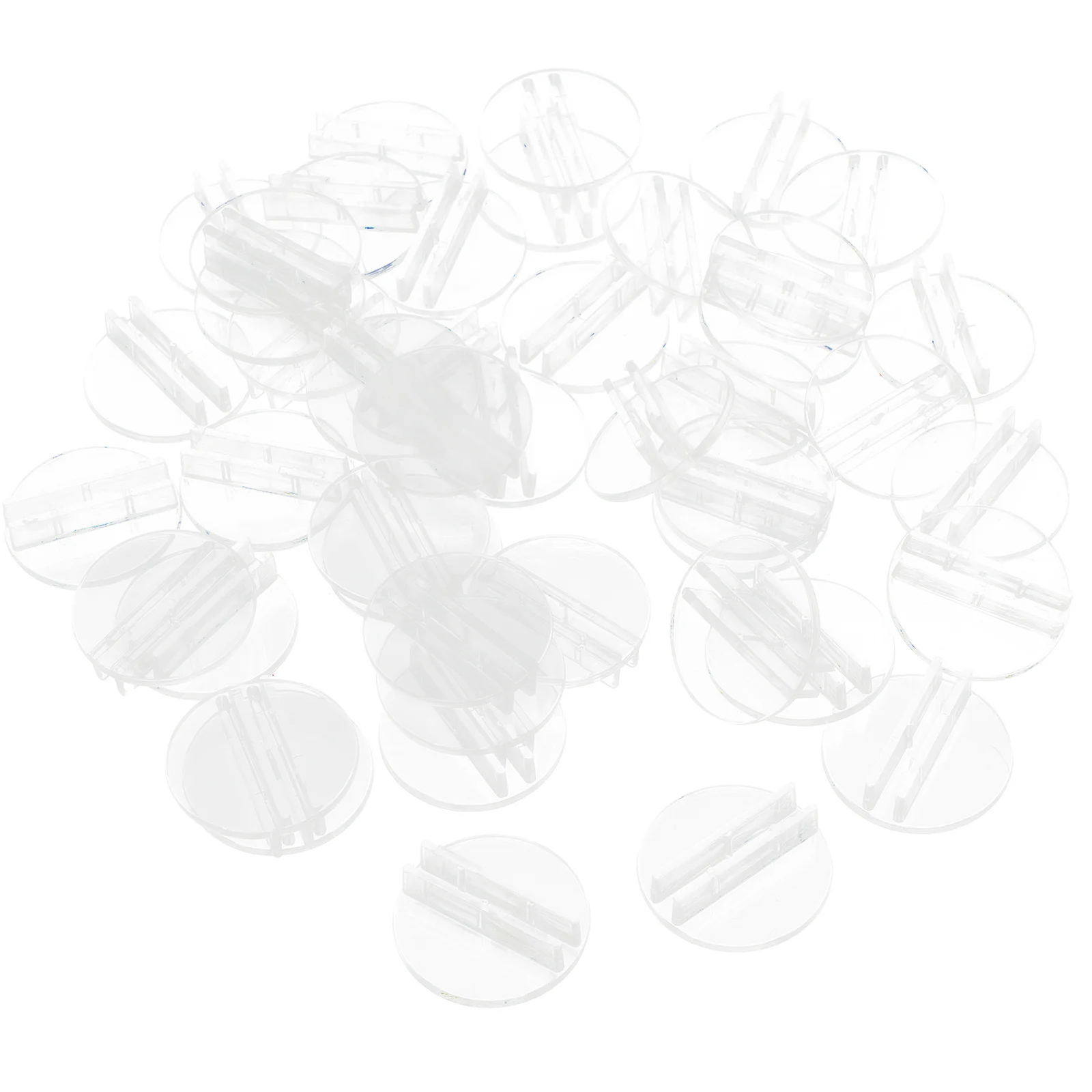 100 Stück Kartenhalter, praktischer Organizer für Bürotisch, professionelles Display, Visitenkartenhalter