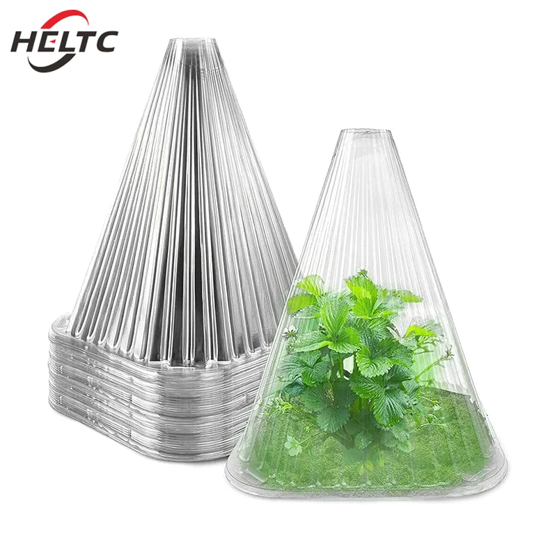 10pcs Growth Box Planting Tent Reusable Square Use Plant Clock Cover To Protect Plants From Bird Frost And Snail Damage