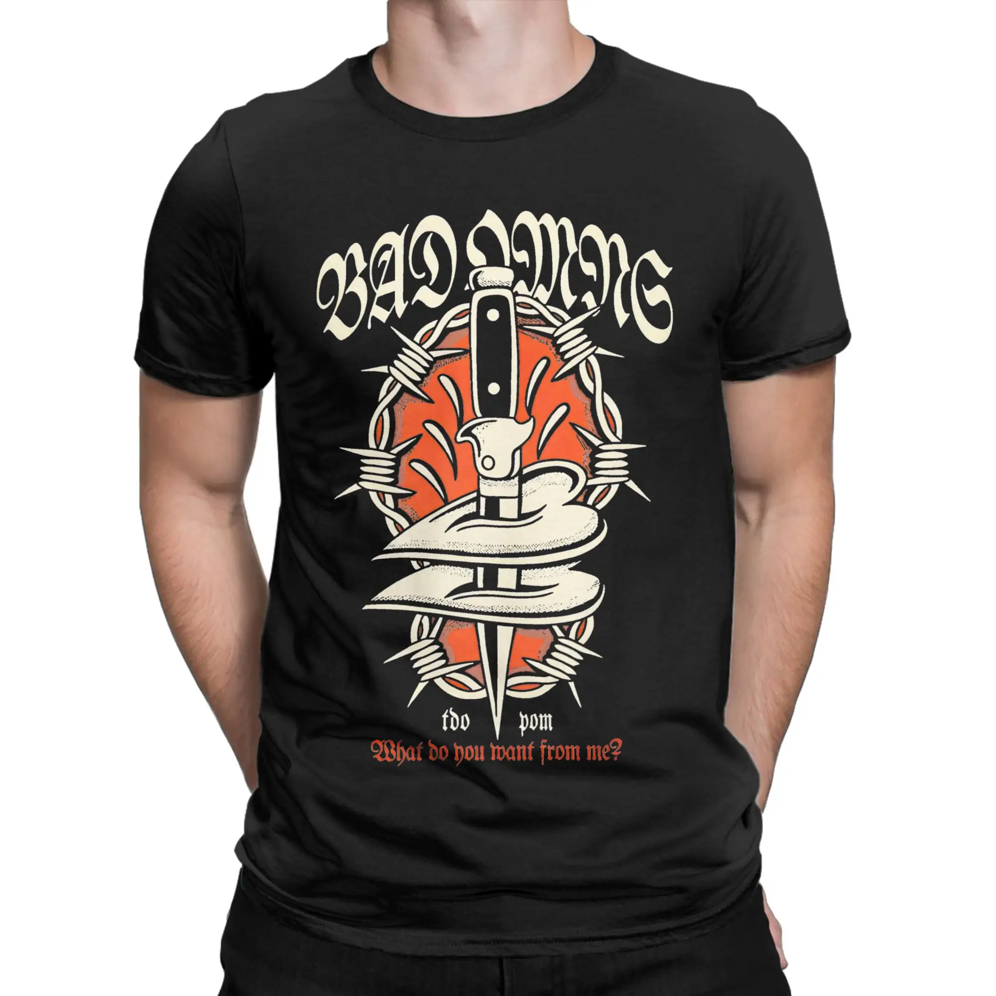 Men Women Bad Omens Love Killer T Shirts  Cotton Tops Vintage Short Sleeve Crewneck Tees Gift Idea T-Shirt