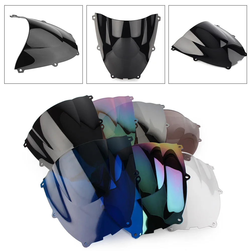 

Motorcycle Windshield Double Bubble Windscreen For Yamaha YZF600R YZF 600R 1994-2007