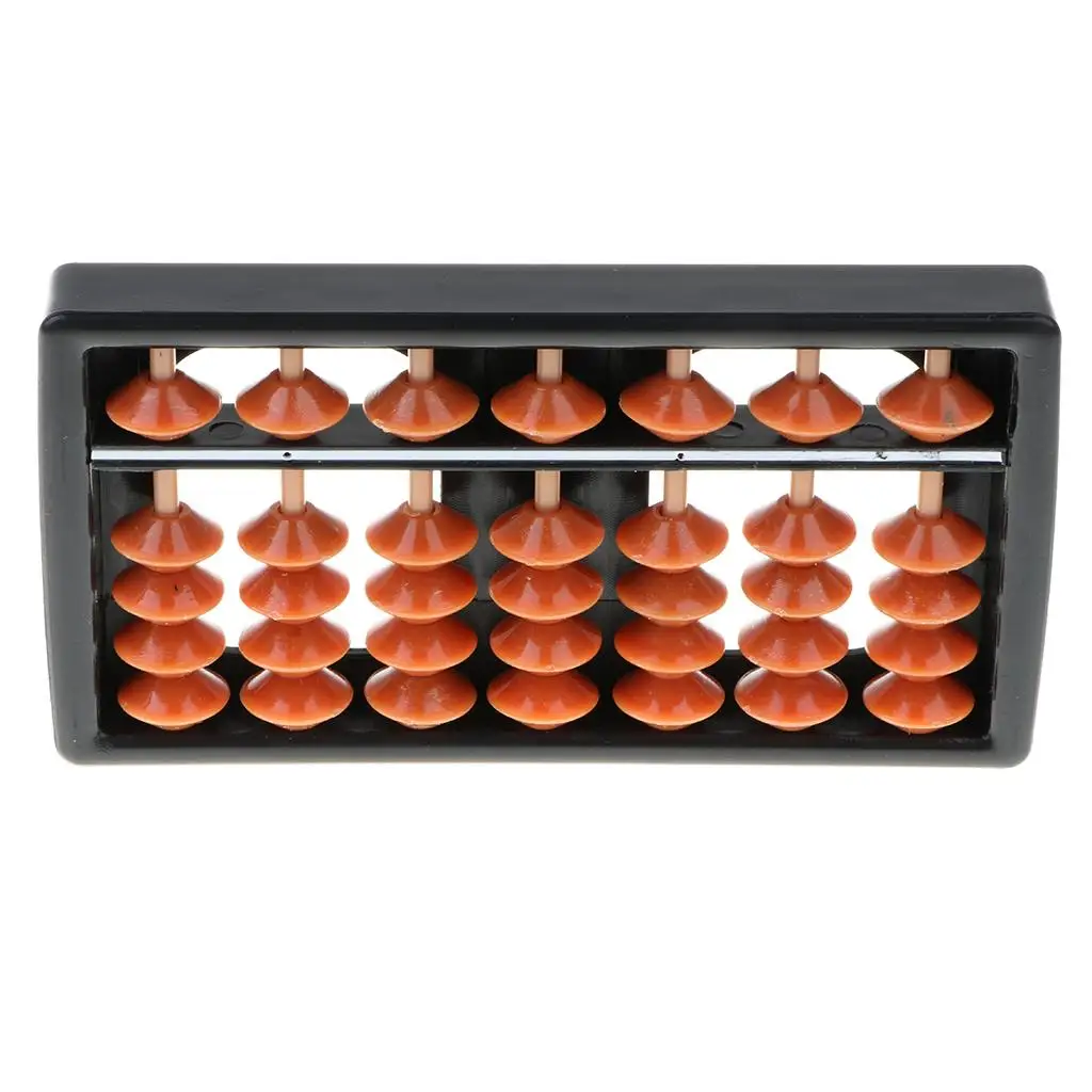 Brown Beads Japanese Arithmetic Abacus Math Educational Toys