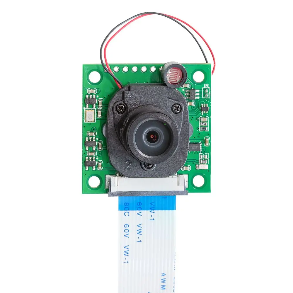 Arducam NOIR 8MP Sony IMX219 camera module with Motorized IR cut filter M12 mount LS1820 Lens for Raspberry Pi 4/3B+/3