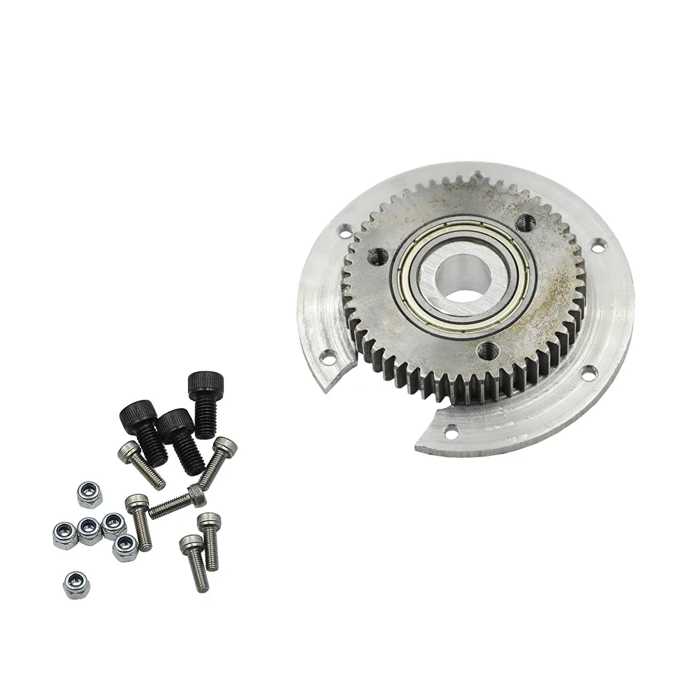 Upgrade Rotary Gear Plate With Pinion For HUINA 1592/1550 15CH 1/14 RC Metal Excavator