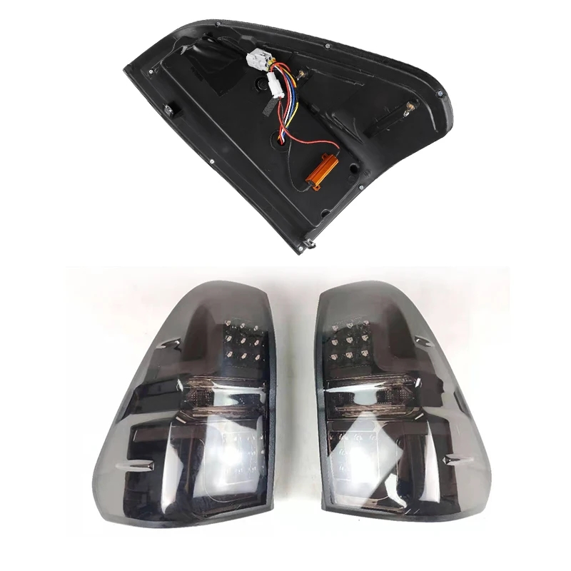 

Replacement Rear Brake Tail Light for 2016‑2019 Hilux Revo Black Z Style