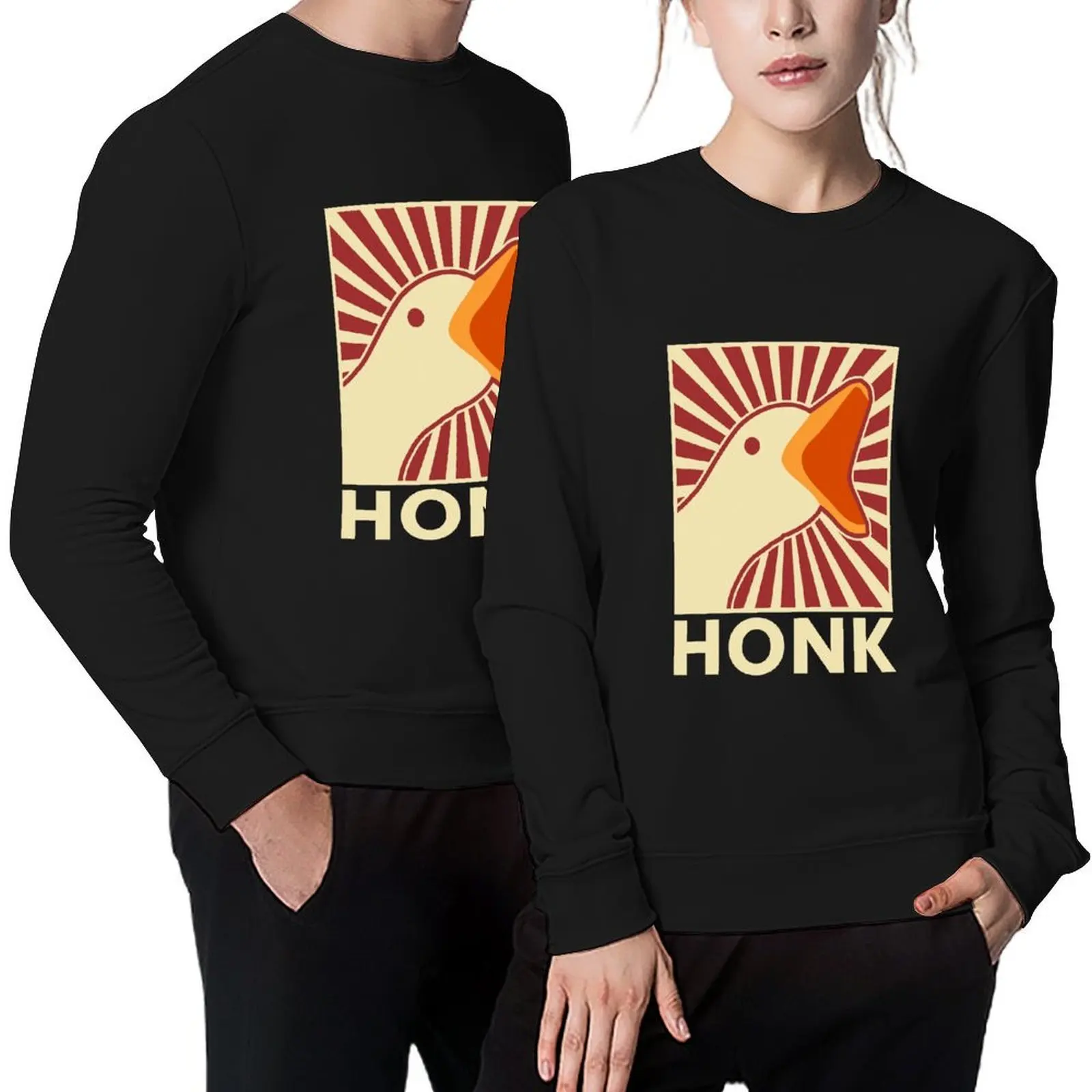 

HONK - Retro Vintage Pullover men wear blouse autumn tracksuit oversize sweatshirt