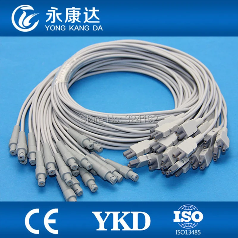 

GE-Marqutte CAM Ekg cable and lead,medical TPU cable,1m cable length with 6Pcs/set