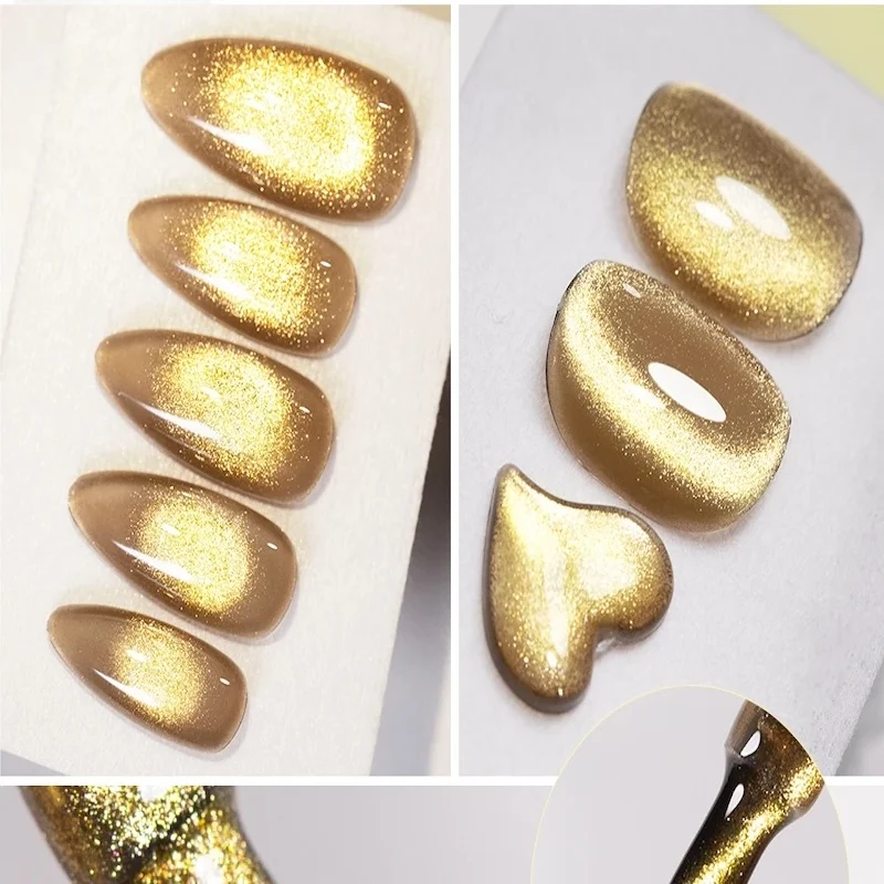 unhas em gel decoradas