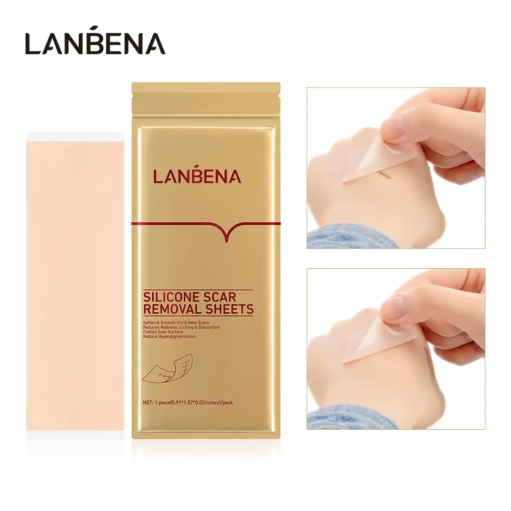 LANBENA  Skin Repair Silicone Gel Patches Scars Stretch Mark Removal Shee