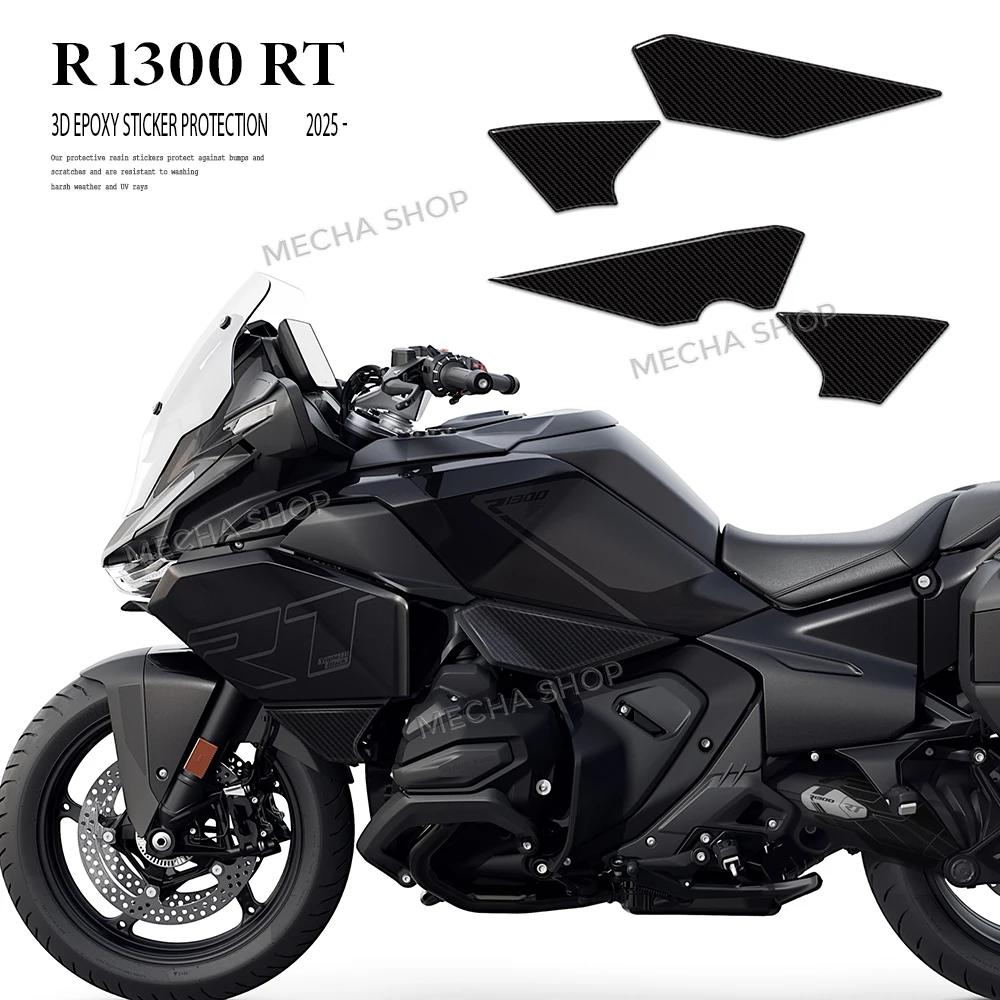 

For R1300RT R 1300 RT 2025 R 1300RT Motorcycle Accessories 3D Epoxy Resin Sticker Side Fairing Pad Kit