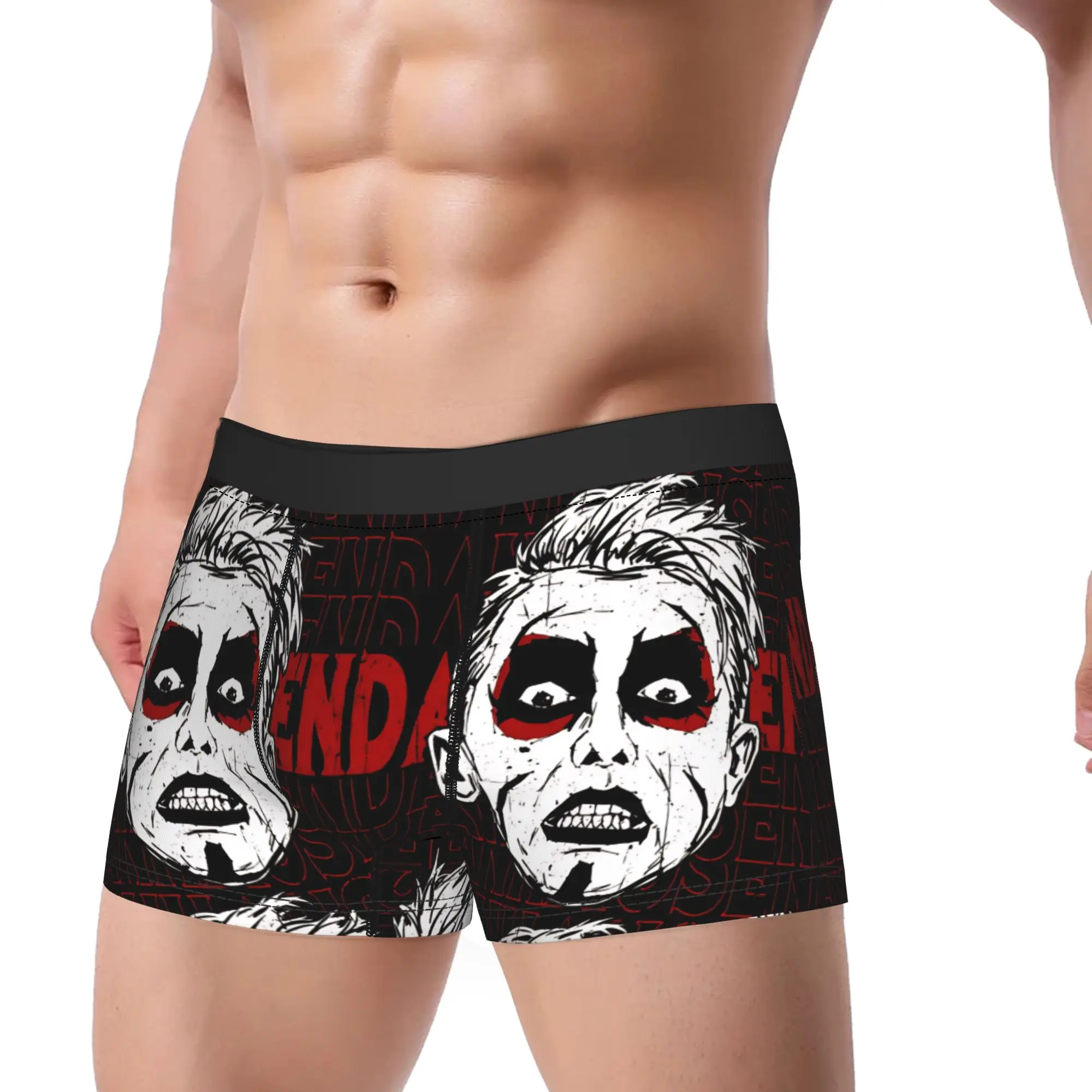 

Men Danhausen Wrestling Underwear Sexy Boxer Briefs Shorts Panties Male Breathable Underpants Plus Size