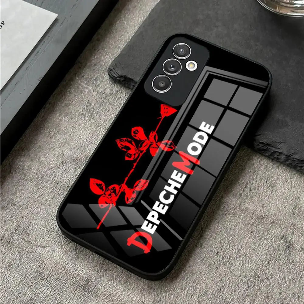 rock band depeches modes Phone Case for Samsung S24 Ultra S23 S22 S20 Fe S21 Plus Galaxy A54 A34 A24 A53 Note 20 Glass Cover