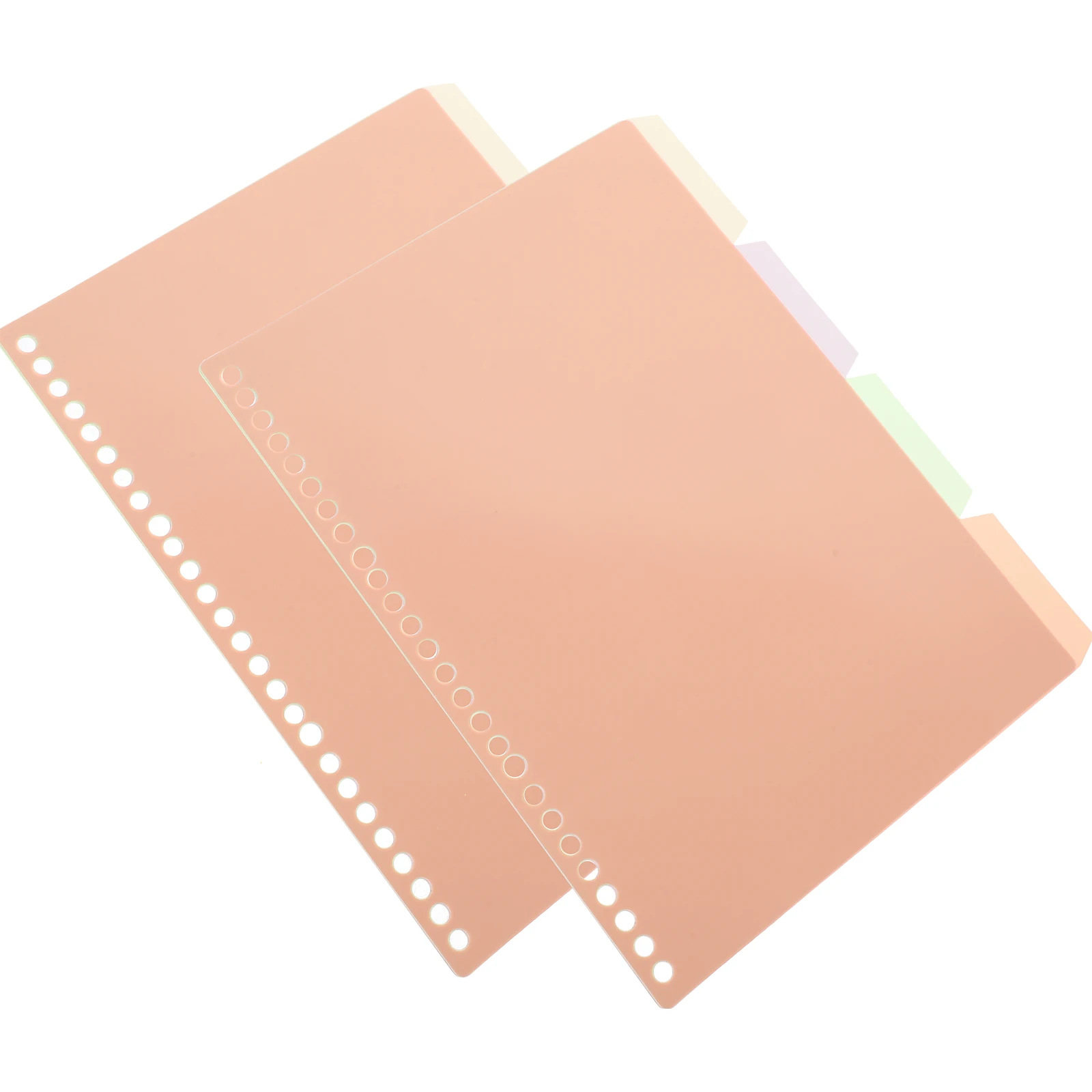 

10 Pcs Dividing Page Tags Versatile Dividers for Notebook Binder Tabs Detachable Hardcover with Pp Plastic Bulk