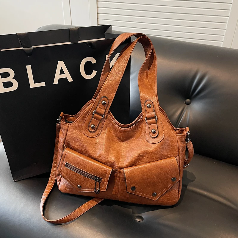 

Hot Luxury Handbags Women Bags Designer Crossbody Large Capacity Female Shoulder Bag Fashion Brand Ladies Leather Messenger Bags