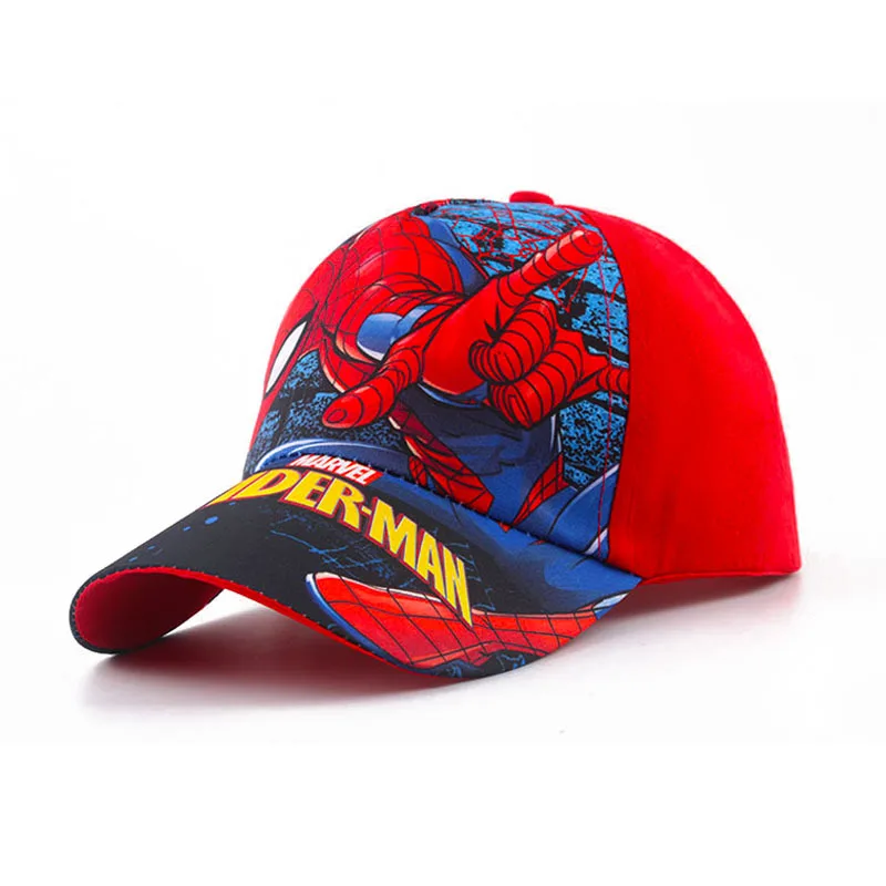 Letnia Wiosenna Czapka Spiderman Cosplay Anime Dziecięca Chłopiec Dziewczynka Prezent Podróżna Czapka Spider-Man Dziecięca Czapka Baseballowa Akcesoria Dziecięce