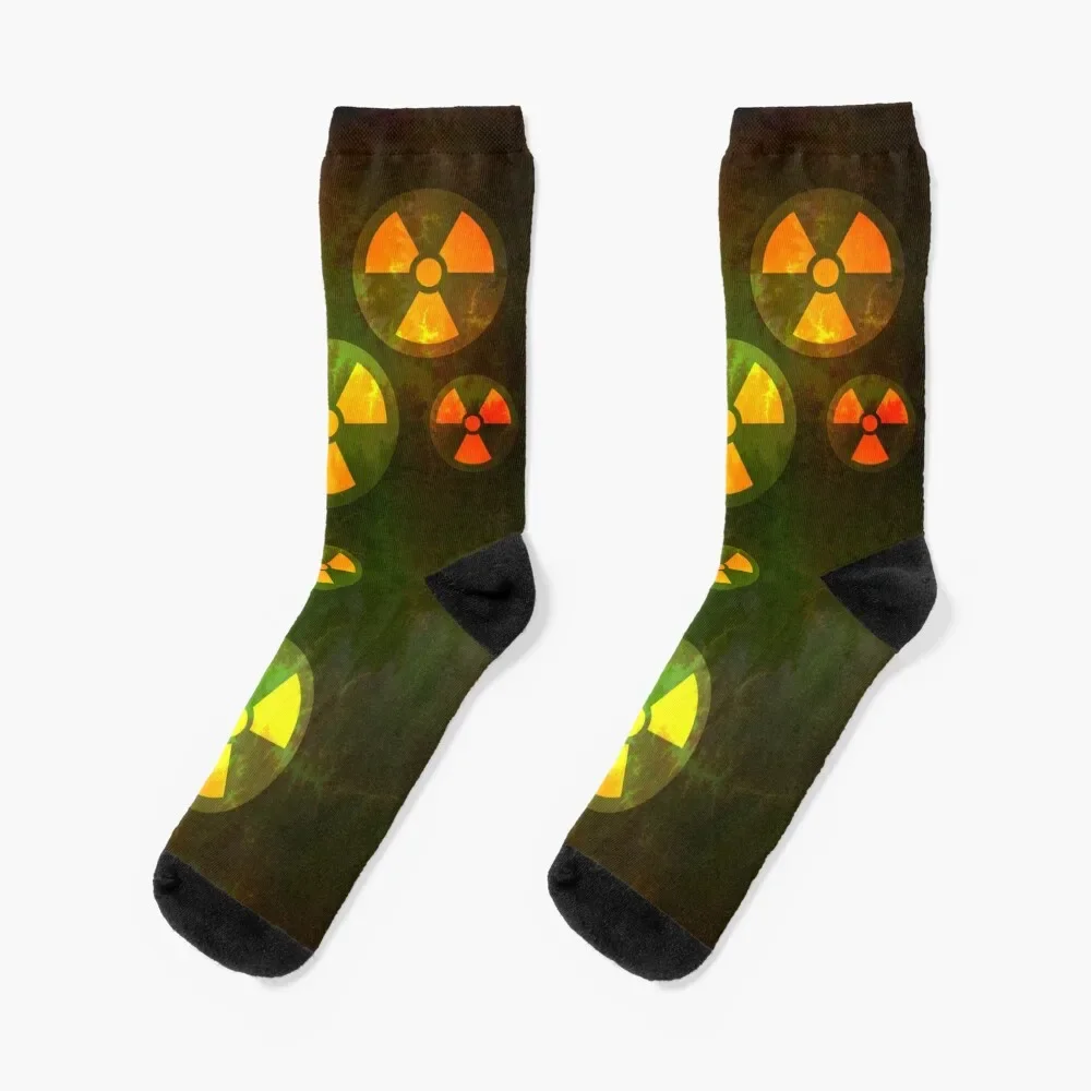 

Radioactive Miasma Socks sports and leisure happy with print Designer Man Socks Women's