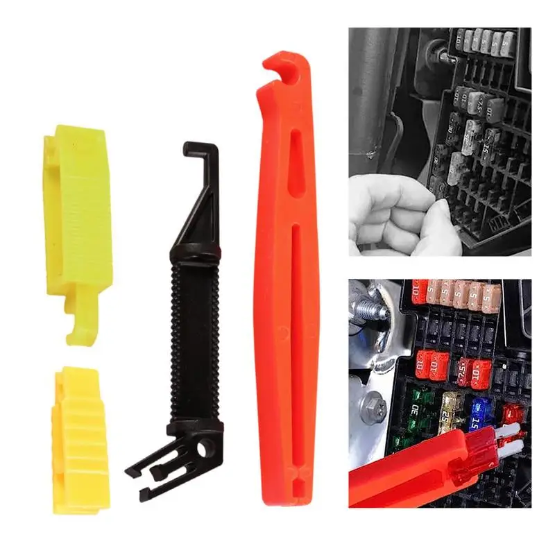 

Fuse Puller Tool Car Automobile Fuse Clips Tools Extractor Removal Auto Fuse Extraction Tweezer Blade Fuse Puller accessories