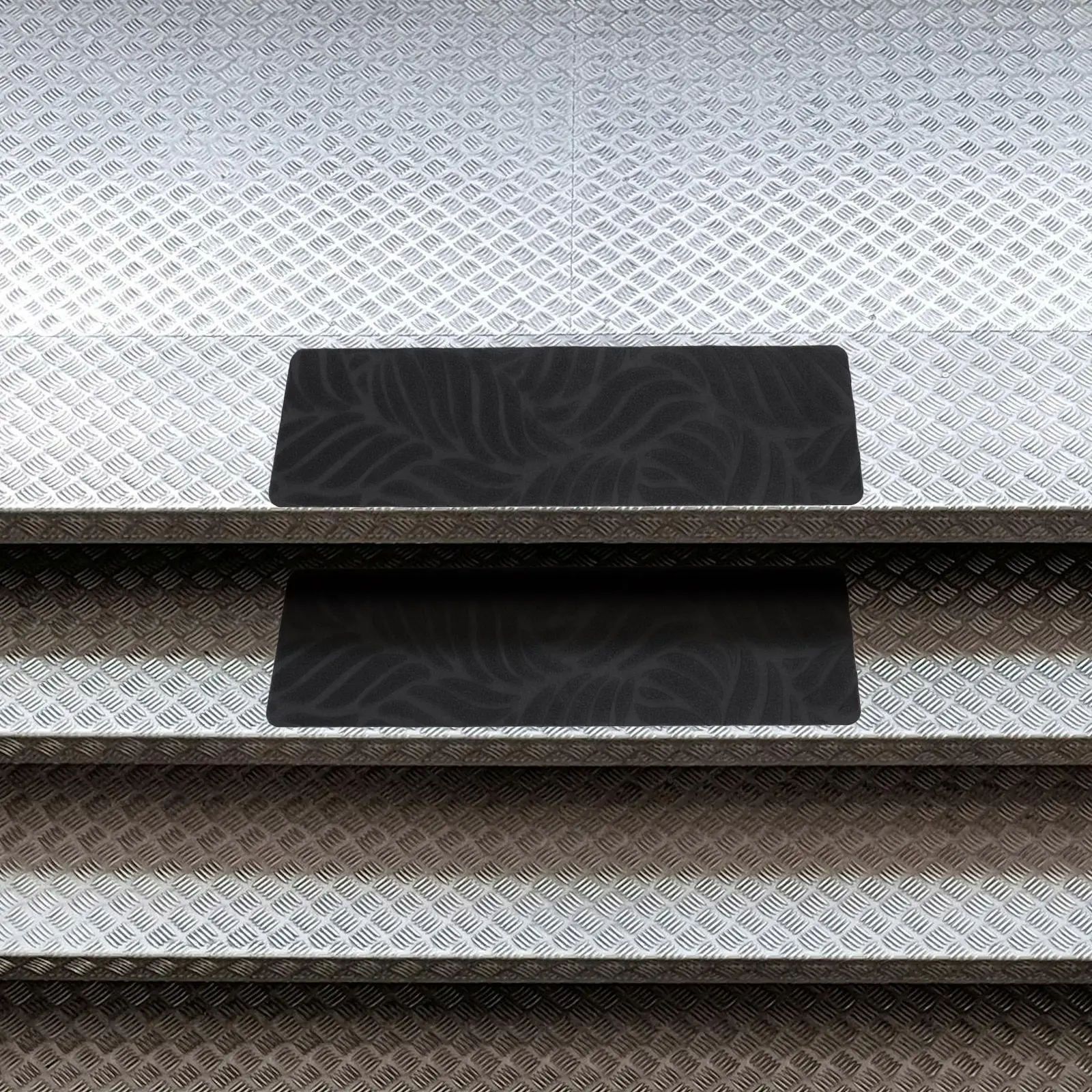 2Pcs Non Slip Stair Treads Indoor Embossed Carpet Rug Safety Peel Stick Mats for Wooden Steps Kids Elderly Pets
