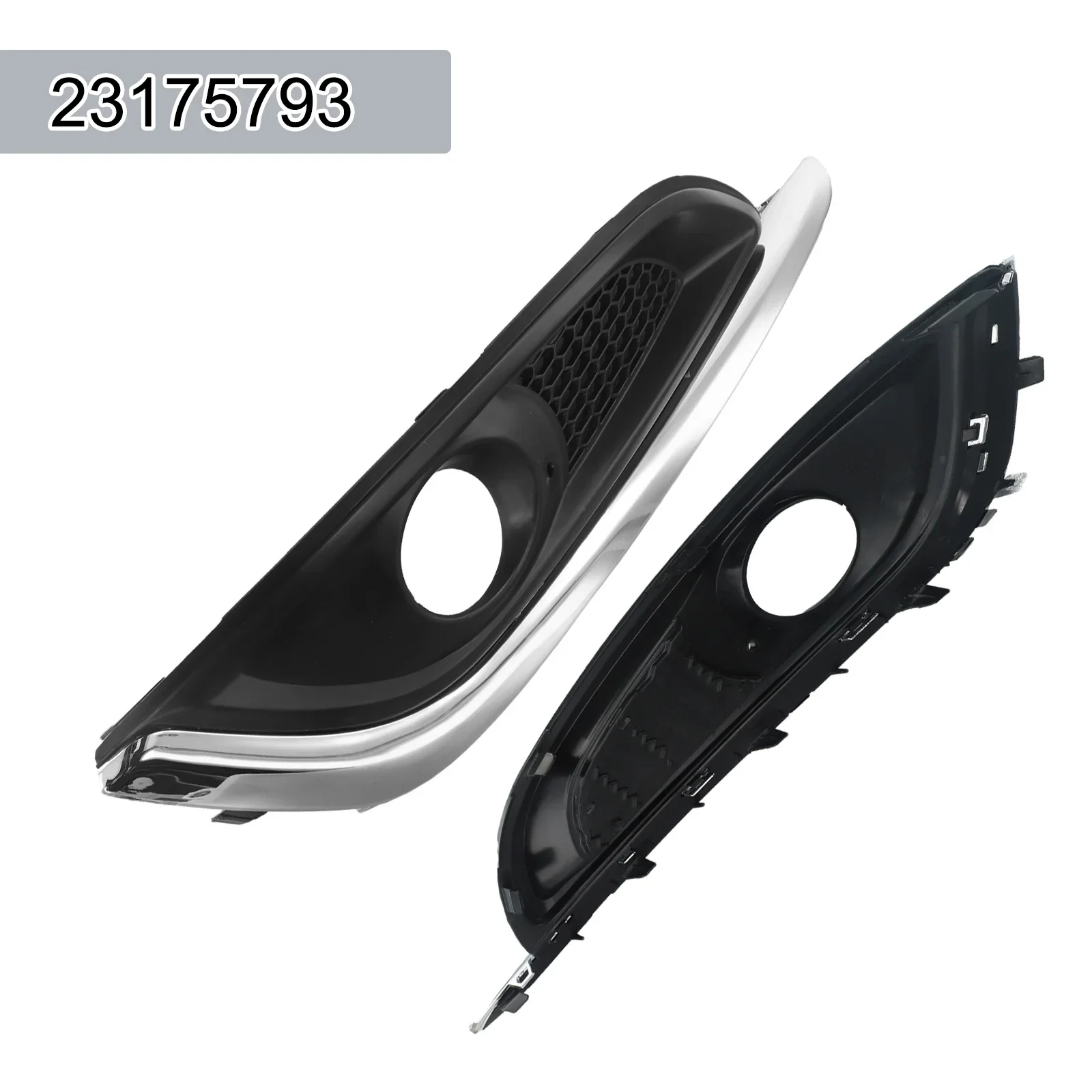 

Right Fog Light Cover Compatible With For Vauxhall For Insignia 2013 2017 Models OEM 23175793 Replacement Part Made Of ABS