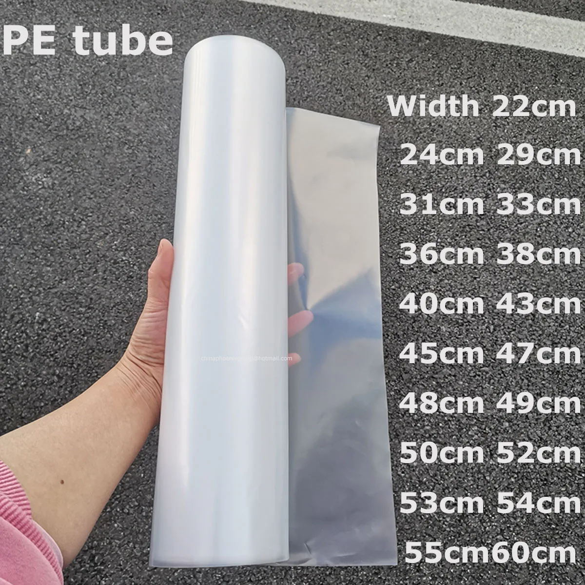 

PE Heat Shrink Film Shrinkable Plastic Beer Bottle Packaging Tube Heat Shrinkable For Jars Bottle Packaging Heat Packing