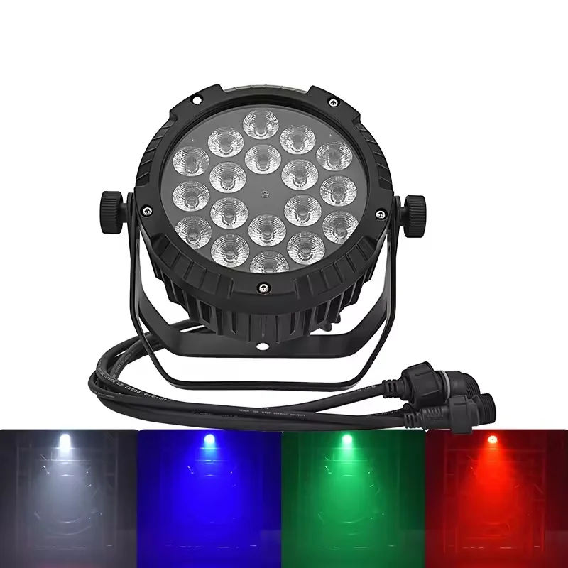 IP65 18x10W,15W,18W 4in1 5in1 6in1 LED Par light  outdoor effect par Light dmx512 show Bar Club Party waterproof LED Par Light