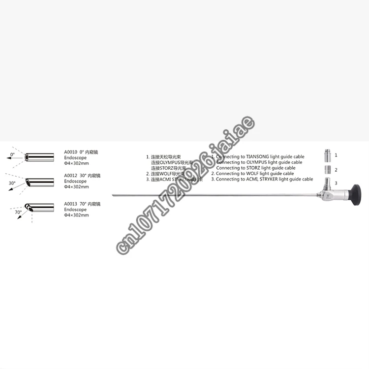 

Urology 4mm 2.9mm Medical rigid Optic Endoscope china endoscopes