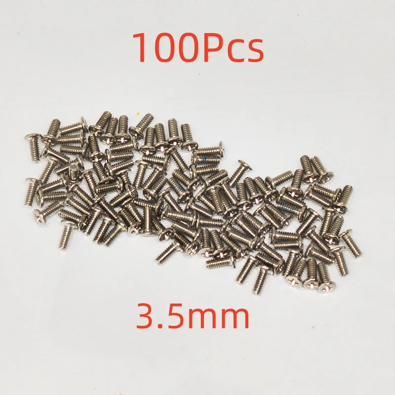 100pcs/Lot 3.0mm 3.5mm Screw For Samsung Galaxy A10 A20 A50 A52 Note 2 3 4 5 Mobile Phone Screws Bolts