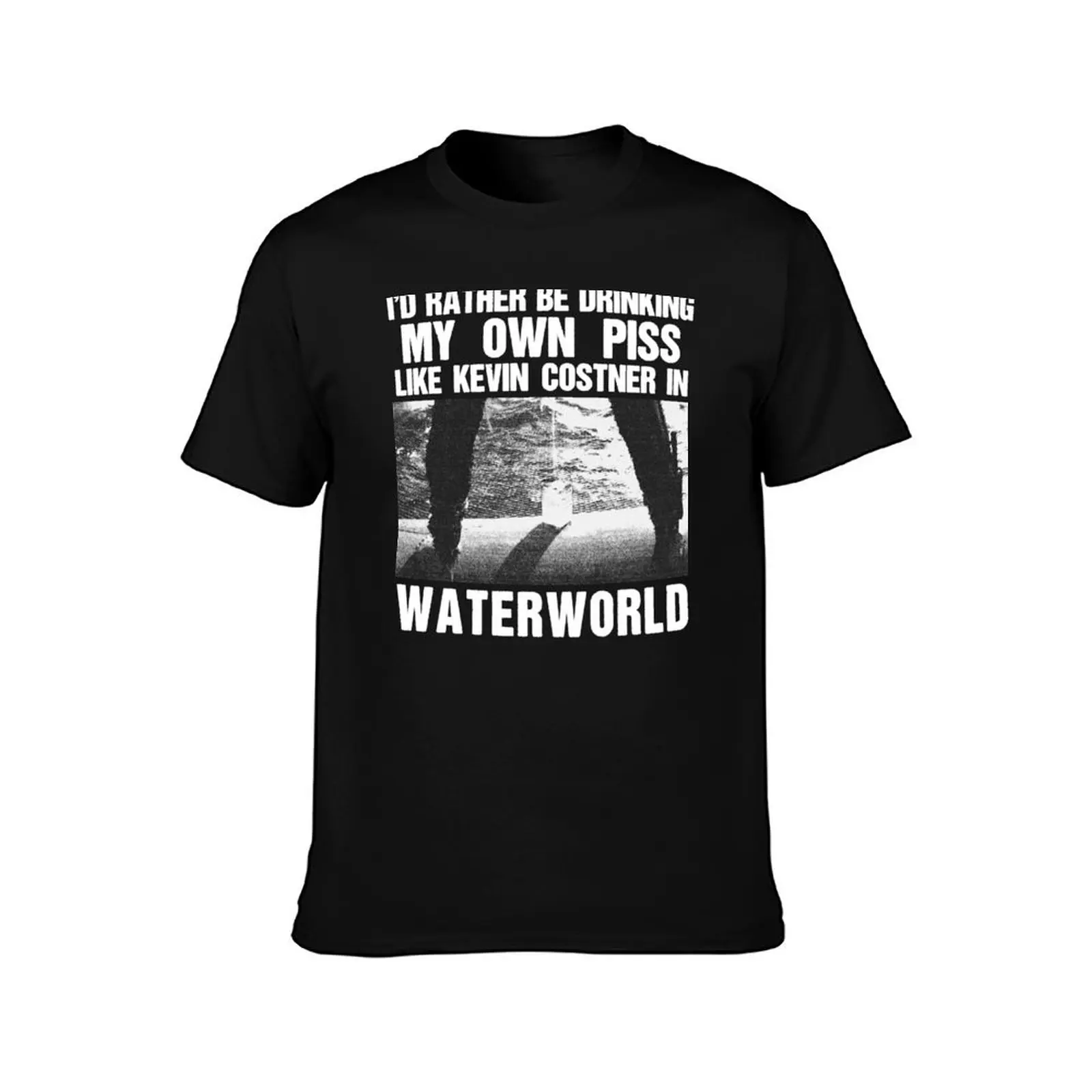 I'd Rather Be Pissing T-Shirt funny t shirts cotton T-Shirt