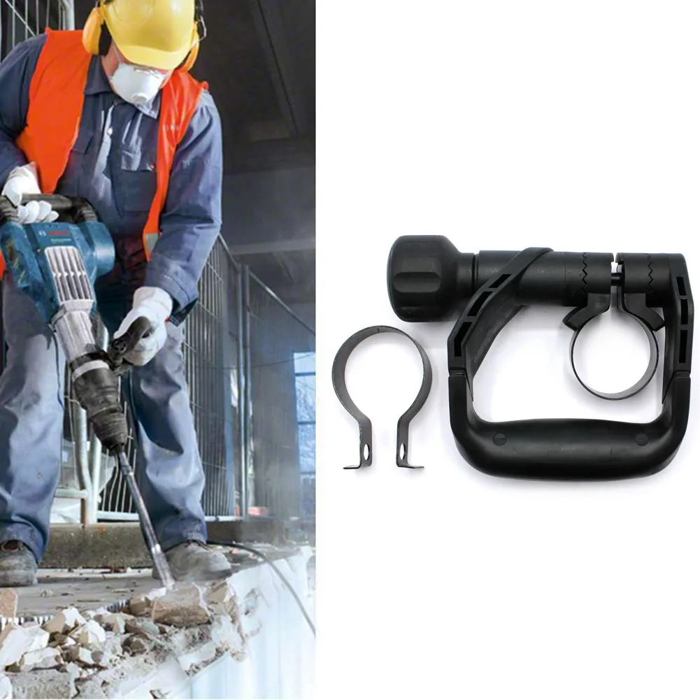 

Hammer Side Handle Side Handle 165*134 Mm Electric Pick Handle Metal Plastic Rotary Hammer With Handle Iron Ring