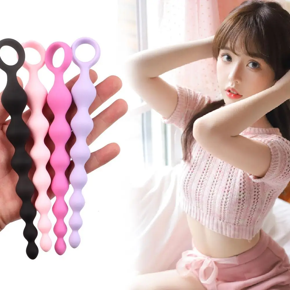 سيليكون الشرج الخرز البروستاتا محفز الكرة بعقب المكونات المكونات الشرج 18 + الكبار النساء الرجال زوجين اللعوب مثلي الجنس المثيرة SM الجنس لعب