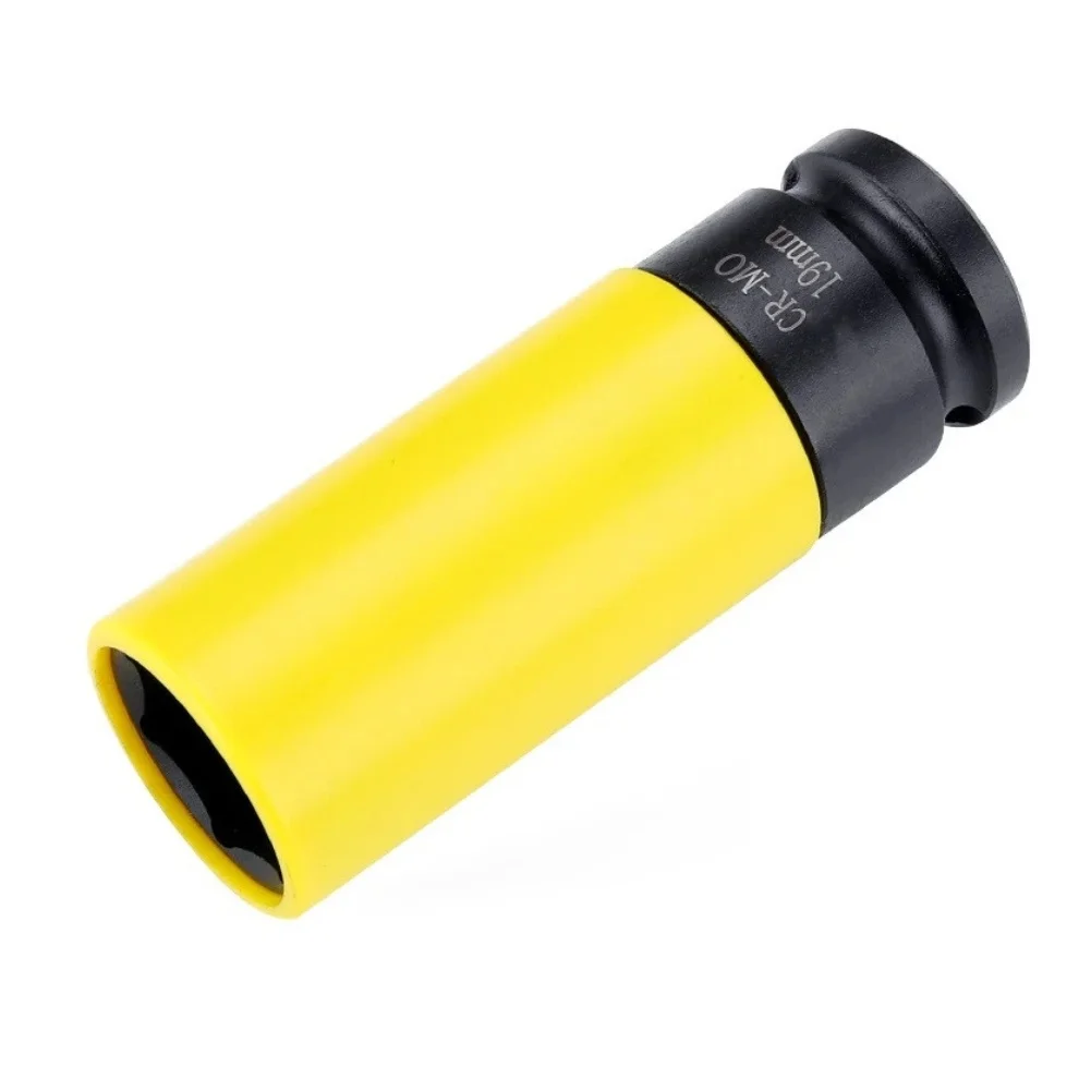 17/19/21mm Sechskant-Steckschlüssel für Druckluftschrauber, Reifenmontage, Radnabenschutz, 1/2 Zoll Schlagschutz-Steckschlüssel