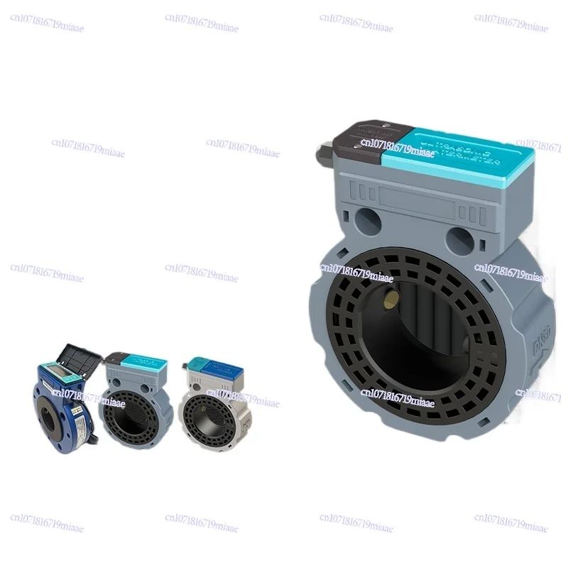 Intelligent Ultrasonic Water Meter Flowmeter Water Liquid Pipeline Waterproof Agricultural Remote Transmission Monitoring