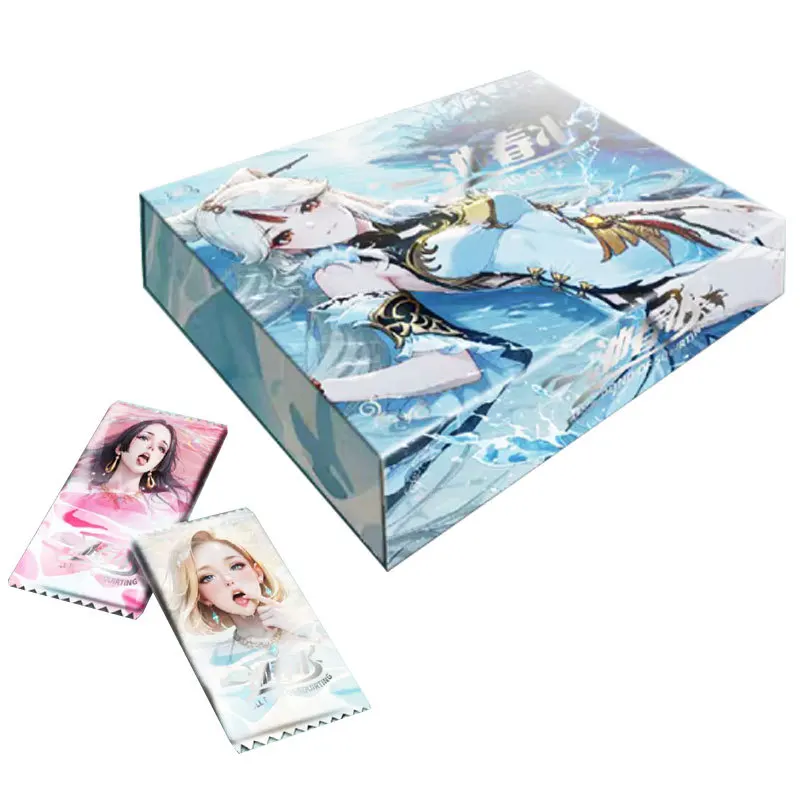 

История богини, ветер, цветок, снег и луна, благородная красота, аниме, комикс, игра, коллекционная карта, подарок