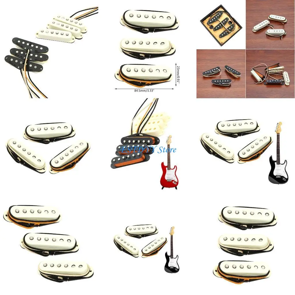 

G6DE Single Coil Pickups Electric Guitar Neck/Middle/Bridge Pickup Guitar Part