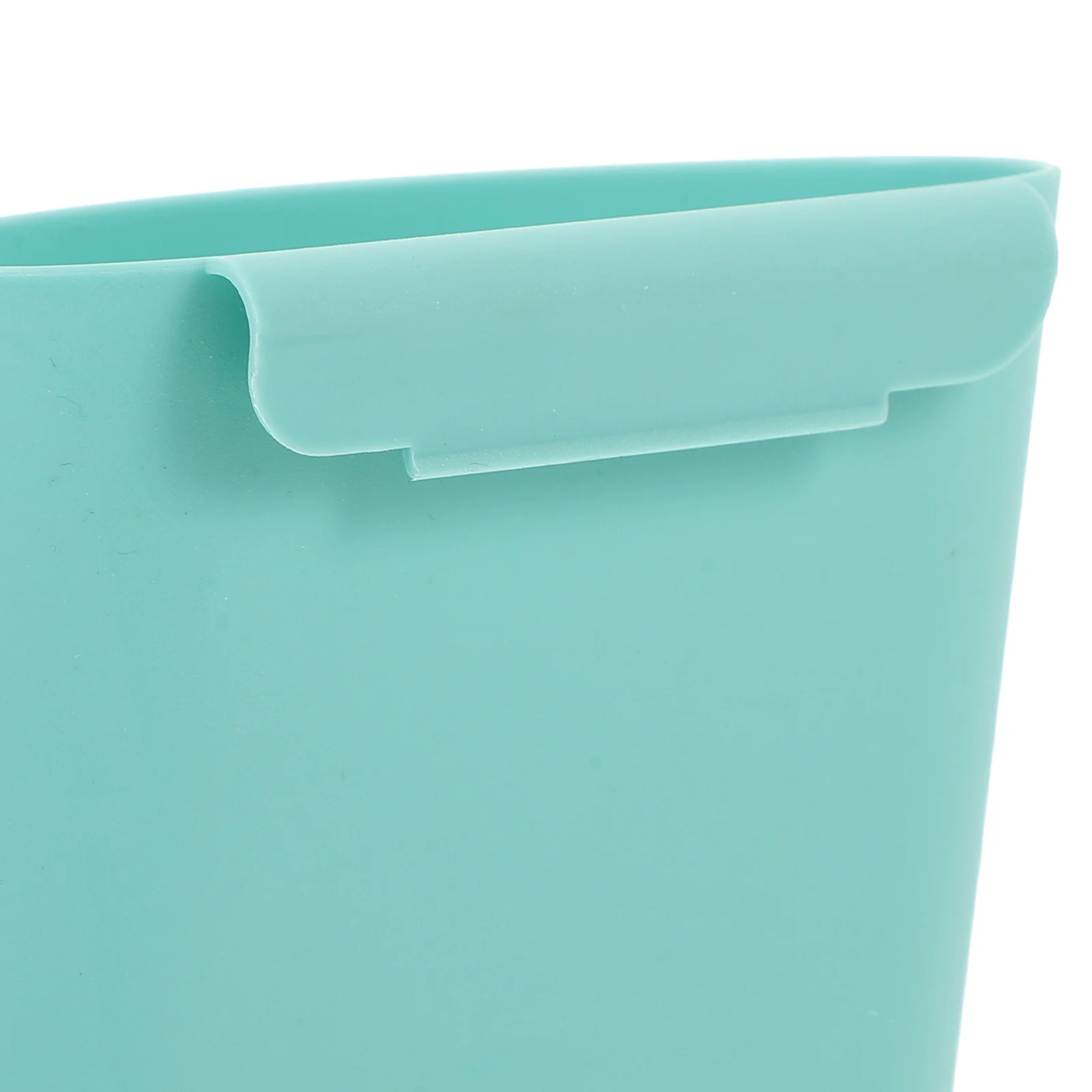 

4Pcs Hanging Basket Plastic Storage Buckets Rolling Cart Accessories Small Hanging Cups Organizer Space Saving Kitchen Home Use
