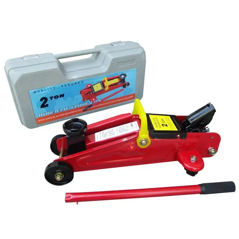 2-ton car hydraulic jack, car hydraulic tire replacement, lifting and repair tool, car emergency tool 13cm-30cm