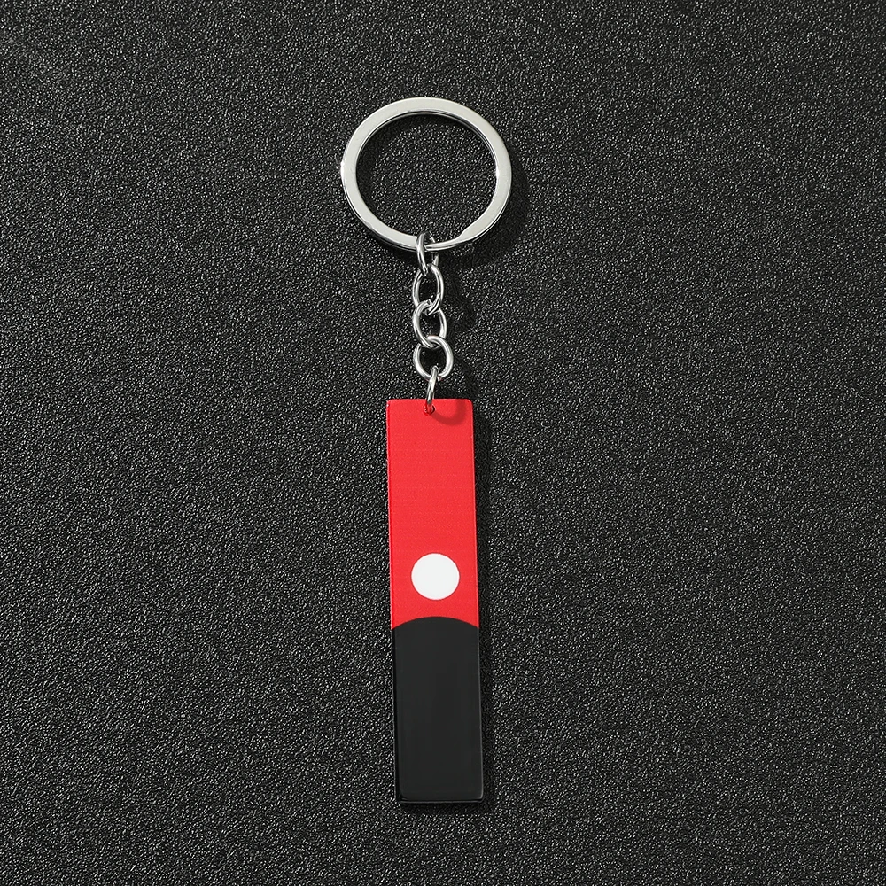 Anime Tokyo Revengers Acrylic Red Black Pendant Keychain for Women Men Fans Cosplay Accessories Keys Holder Gifts