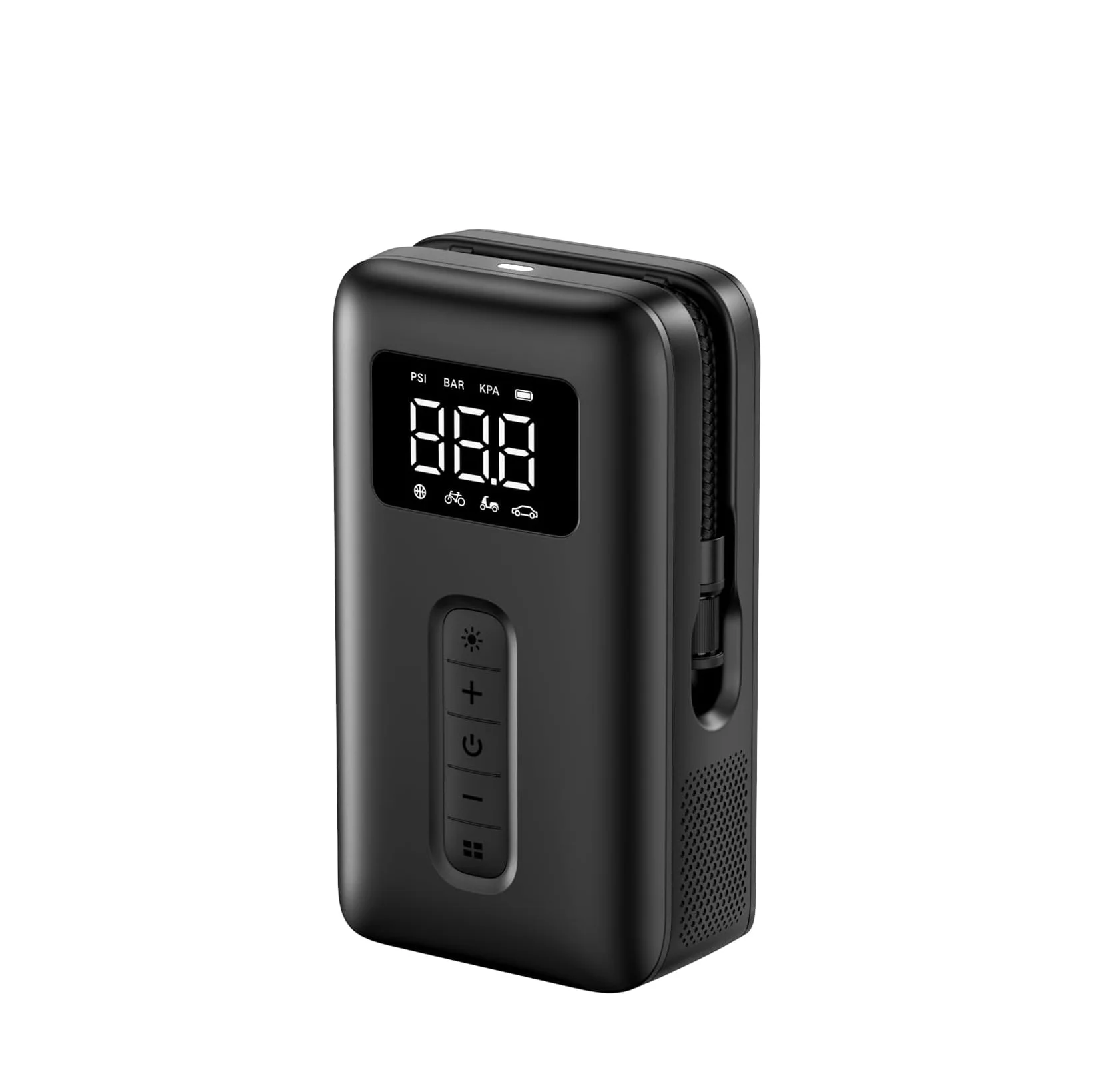 

UGREEN Tire Inflator Portable Air Compressor 150PSI Air Pump with Battery LED Light Cordless Tire Pump for Cars Bikes Balls