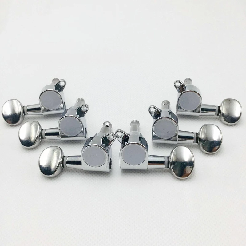 Super Sale 6pcs Chrome 6R Tuning Pegs
