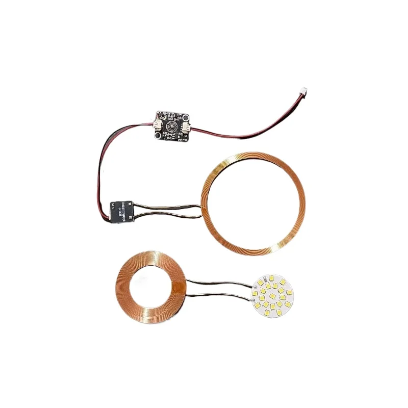 Magnetic levitation wireless power supply: Magnetic levitation touch module ultra bright low-power wireless light