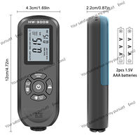 HW-300S High Precision Coating Thickness Gauge Anti-skid Paint Film Gauge Paint Powder Layer Dry Film Thickness Gauge