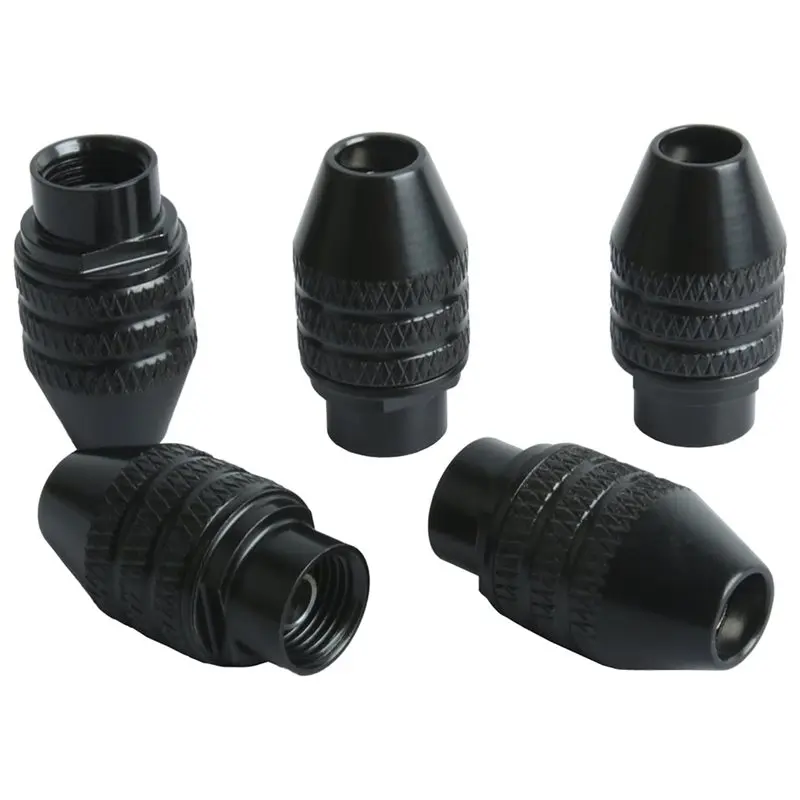 A36T-M8 M7 Mini Keyless Drill Chuck(5PCS), Range Quick Change Design 0.3- 3.2Mm Clamping Capacity For DIY Woodworking Projects B