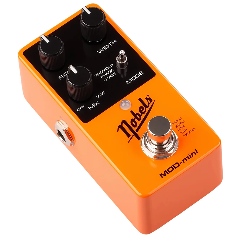 دواسة تأثير تعديلات صغيرة من Nobels MOD-mini 3 Modulation Modelle Wachhlbarer True- Modern Buffered Bypass "Glow in the Dark"