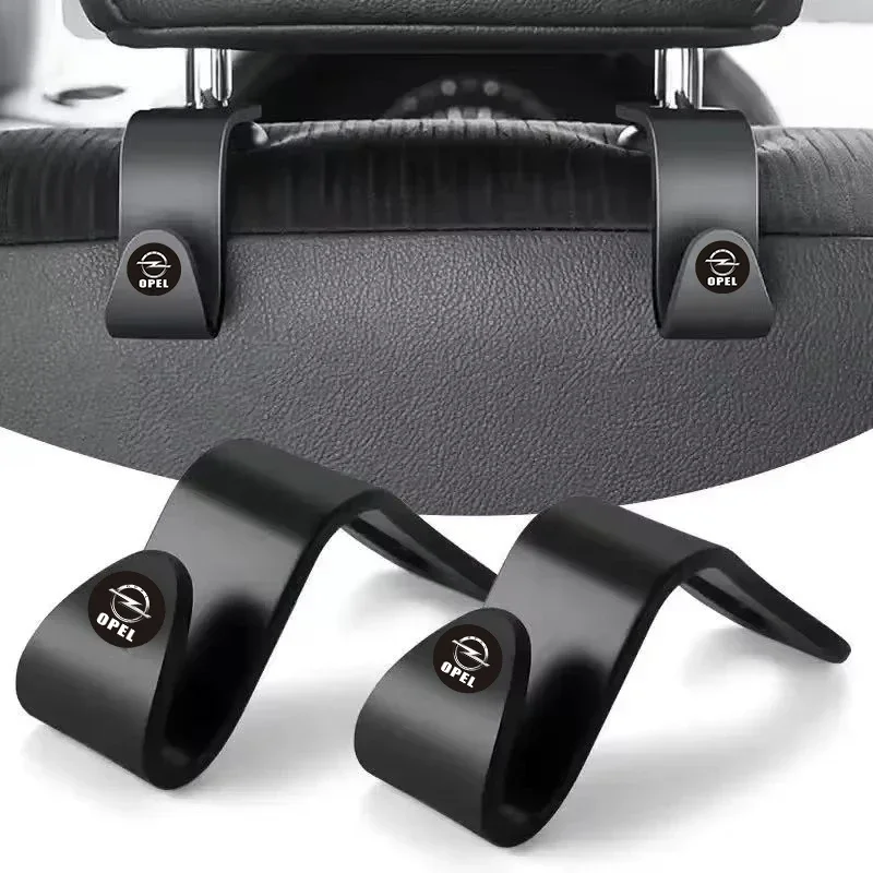 Gancho Universal para reposacabezas de asiento de coche, organizador de almacenamiento para asiento trasero de coche, para Opel Astra H G J Insignia Mokka Zafira Corsa Vectra