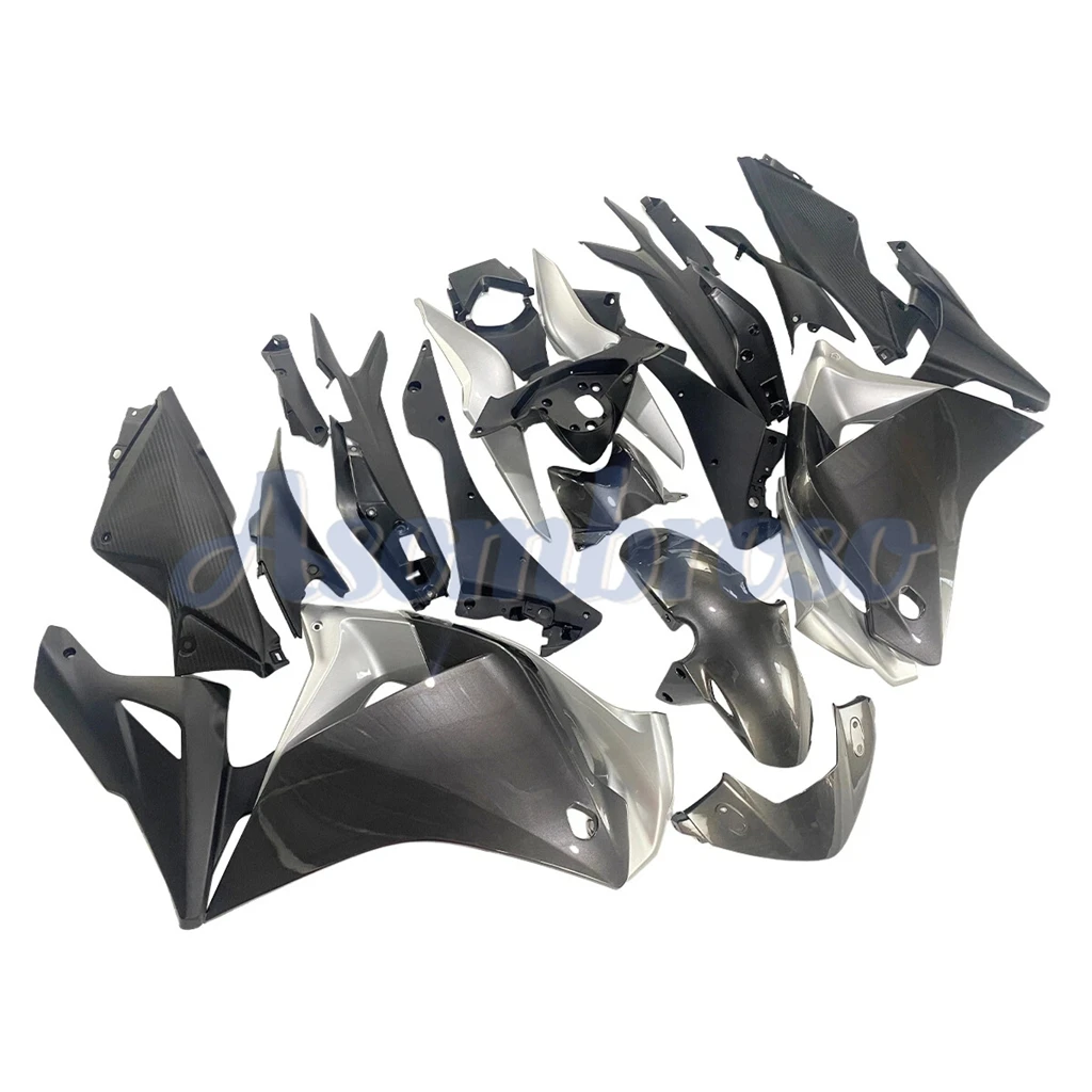 Motorcycle Fairings For 2011-2013 HONDA CBR250R CBR 250 R Gloss Metallic Gunmetal Painted Plastic Panels