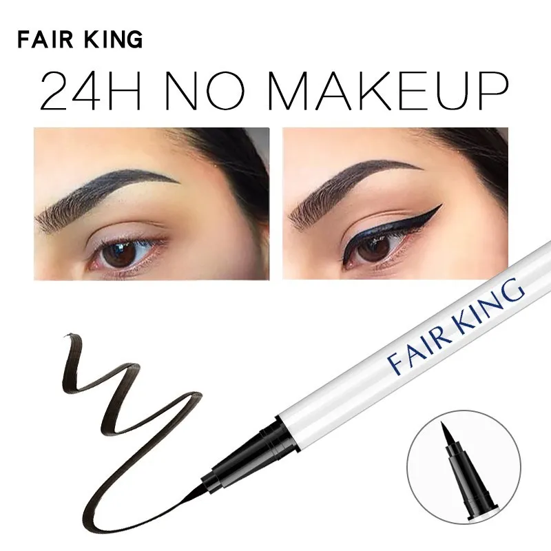 Eyeliner liquido nero FAIR KING Eye Make Up Eyeliner Super impermeabile a lunga durata facile da indossare occhi trucco strumenti cosmetici